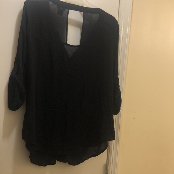 Black Torrid blouse size 1 14/16 - Picture 5 of 6